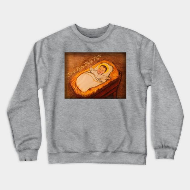 Baby Jesus Crewneck Sweatshirt by DesignsByE.